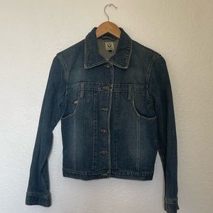 Grateful Dead inspired jean jacket.